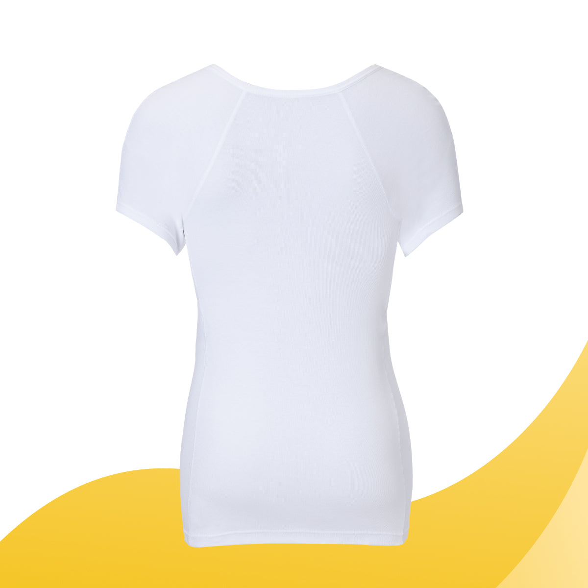 Men's man-V-classic-PLUS shirt with high-quality absorbent underarm sweat protection